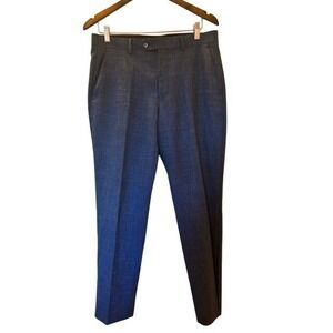 Lauren Ralph Lauren Men's Blue Wool Linen Blend Pants 32W x 31